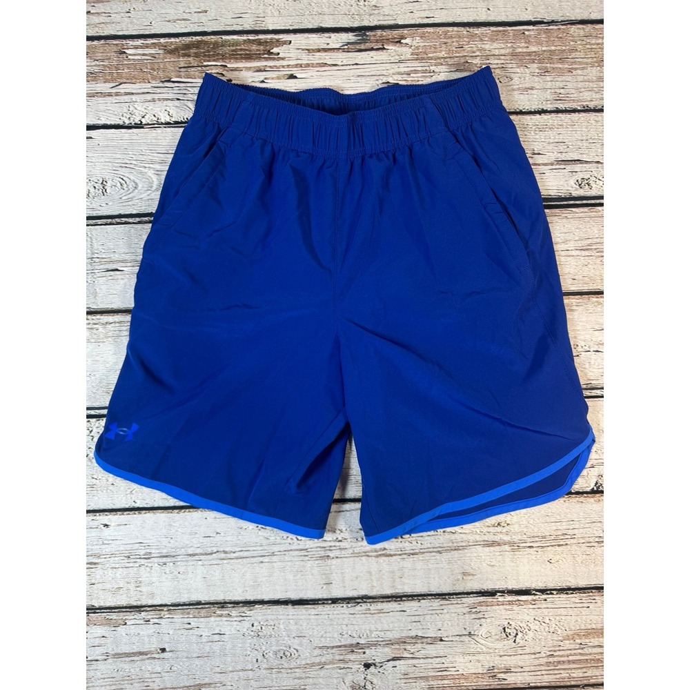 Under Armour men's medium blue athletic shorts‎